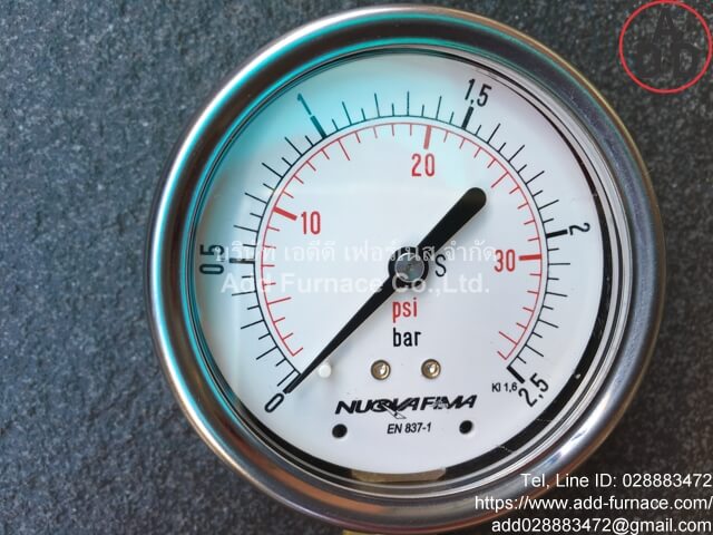 0-2.5Bar Nuova Fima Pressure Gauge(3)